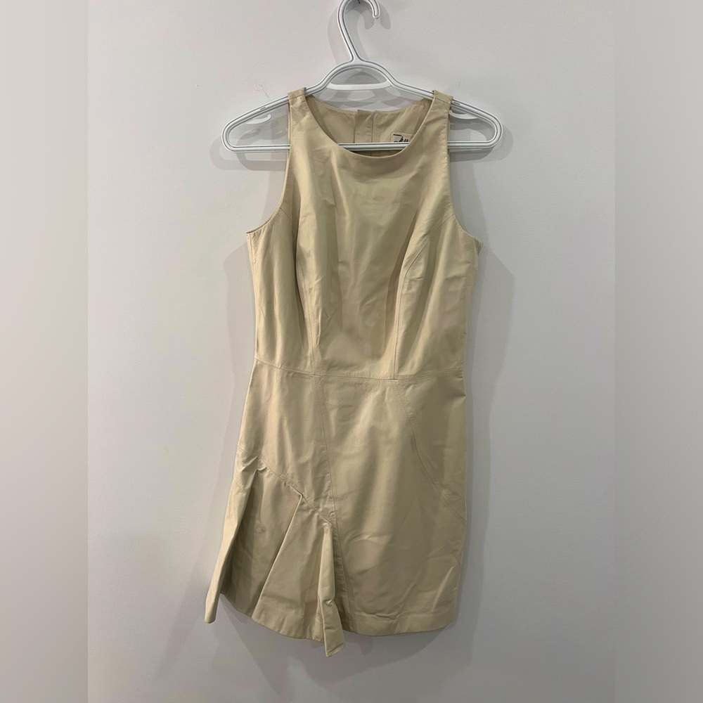 MILLY OF NEW YORK leather dress